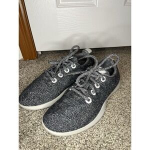 Allbirds Wool Runners Natural Gray Womens Size 8 Athletic Running Shoes Sneakers